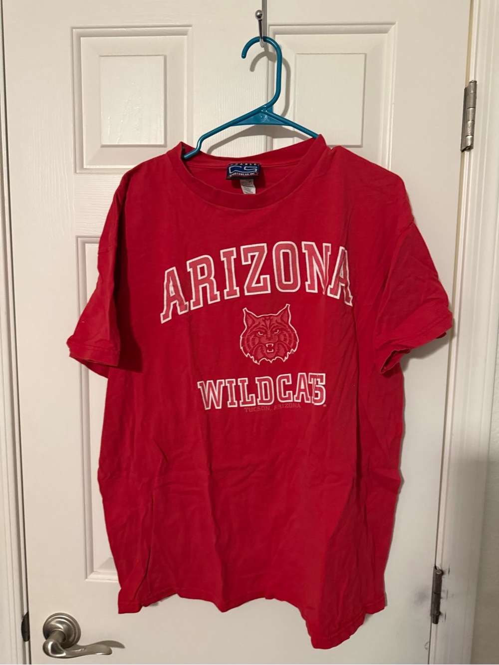 Able Red Arizona Wildcats Graphic Short Sleeve Tee
